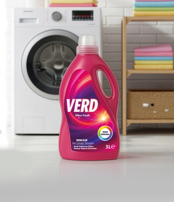 VERD SIVI ÇAMAŞIR DETERJANI RENKLİLER 3 L