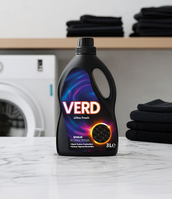 VERD SIVI ÇAMAŞIR DETERJANI SİYAHLAR 3 L